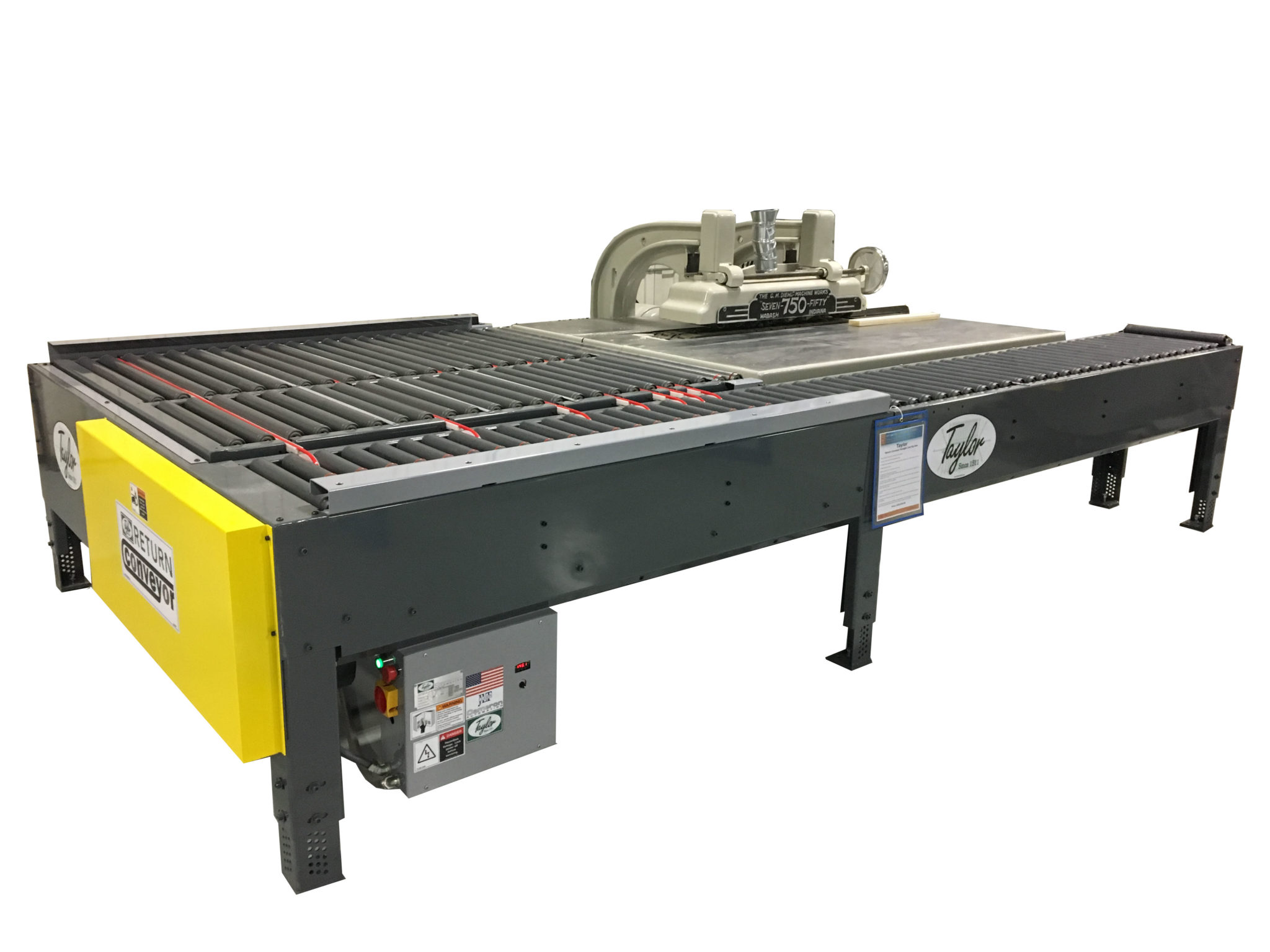 #912A- Taylor Return Conveyor for a Straight Line Rip Saw
